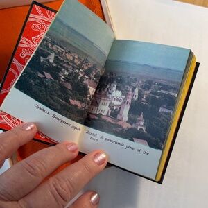 Vintage Address book Notebook Notepad Lacquer cover USSR Circa 1970s NEW